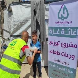 مشروع وجبات الطعام مستمر بدعمكم.. ساهم معنا في إطعام أهلنا في غزة.